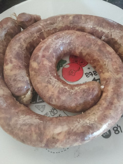 Una foto de Chorizo casero en rueda