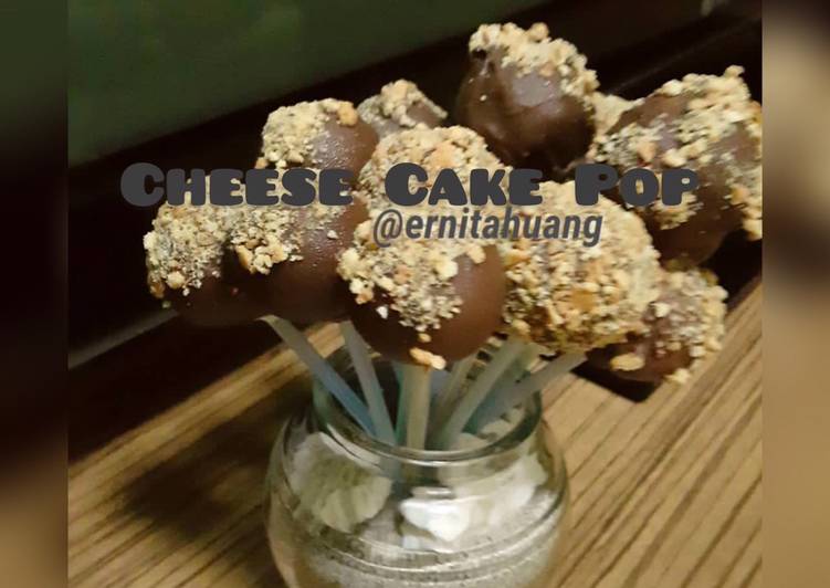 3-ingredients Cheese Cake Pop (Bola2 Keju Coklat)