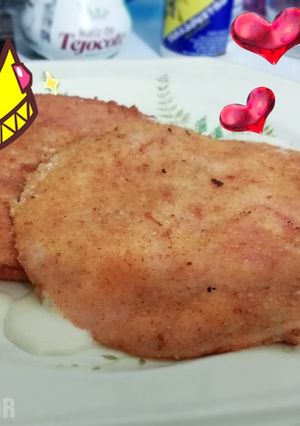 Una foto de Jamón y queso empanisado (milanesa de jamón)