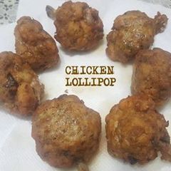 A picture of Chicken lollipop.