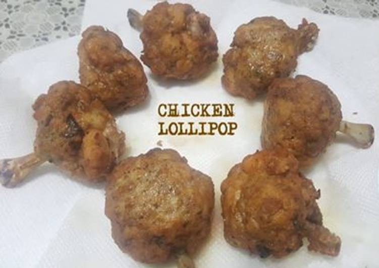 Recipe of Perfect Chicken lollipop