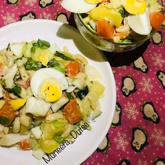 A picture of Potato X Macaroni Salad.