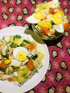 A picture of Potato X Macaroni Salad.