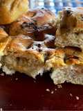 Focaccia rellena ajo y perejil