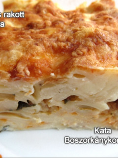 Kolbászos rakott tészta (Gluténmentesen is) recept fotója
