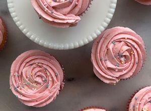 Una foto de Glaseado para cupcakes de 2 ingredientes