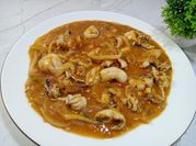 Gambar cumi sontong saus padang
