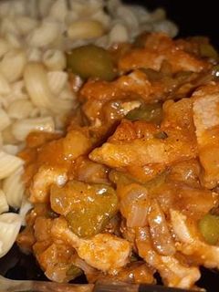 Hentes tokány recept fotója