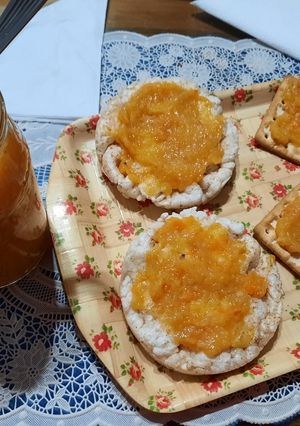 Una foto de Mermelada multifrutas, naranja, pera, manzana, mandarina sin azúcar
