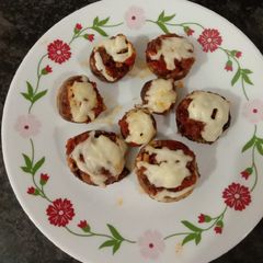 Stuffed Mushrooms A picture of Stuffed Mushrooms.
