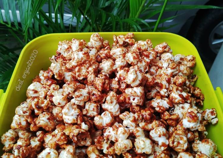 Cara Memasak Popcorn Caramel Yang Lezat