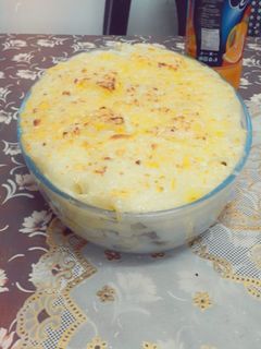صورة لوصفة معكرونه بالبشاميل 💞