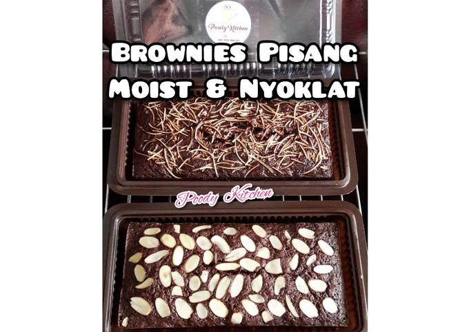 Brownies Pisang Moist & Nyoklat