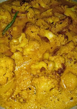 আলু কপি পোস্ত রেসিপির প্রধান ছবি