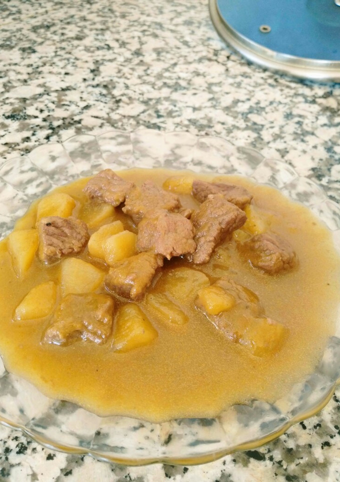 Una foto de Ternera en salsa