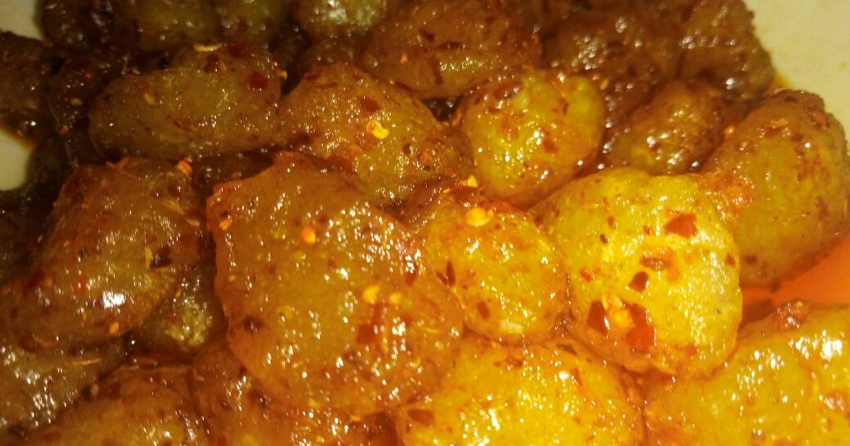 Resep Cimol basah jeleger oleh naureen Cookpad