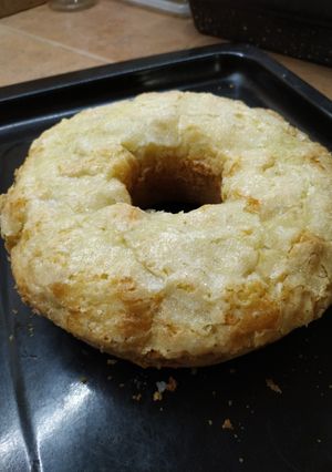 Una foto de Budín de manzana sin tacc