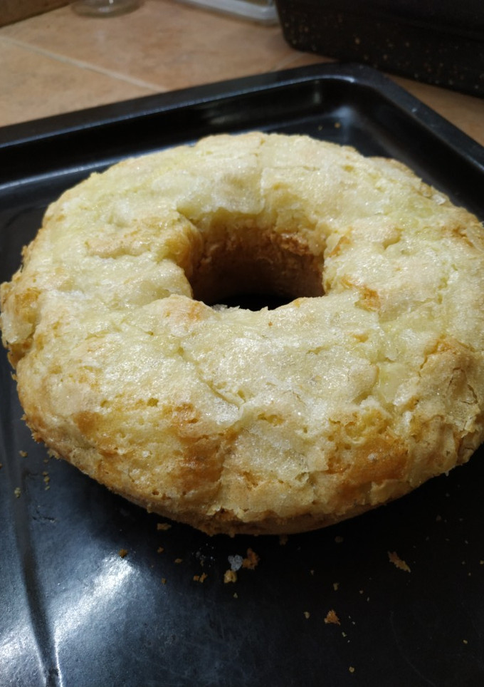 Una foto de Budín de manzana sin tacc