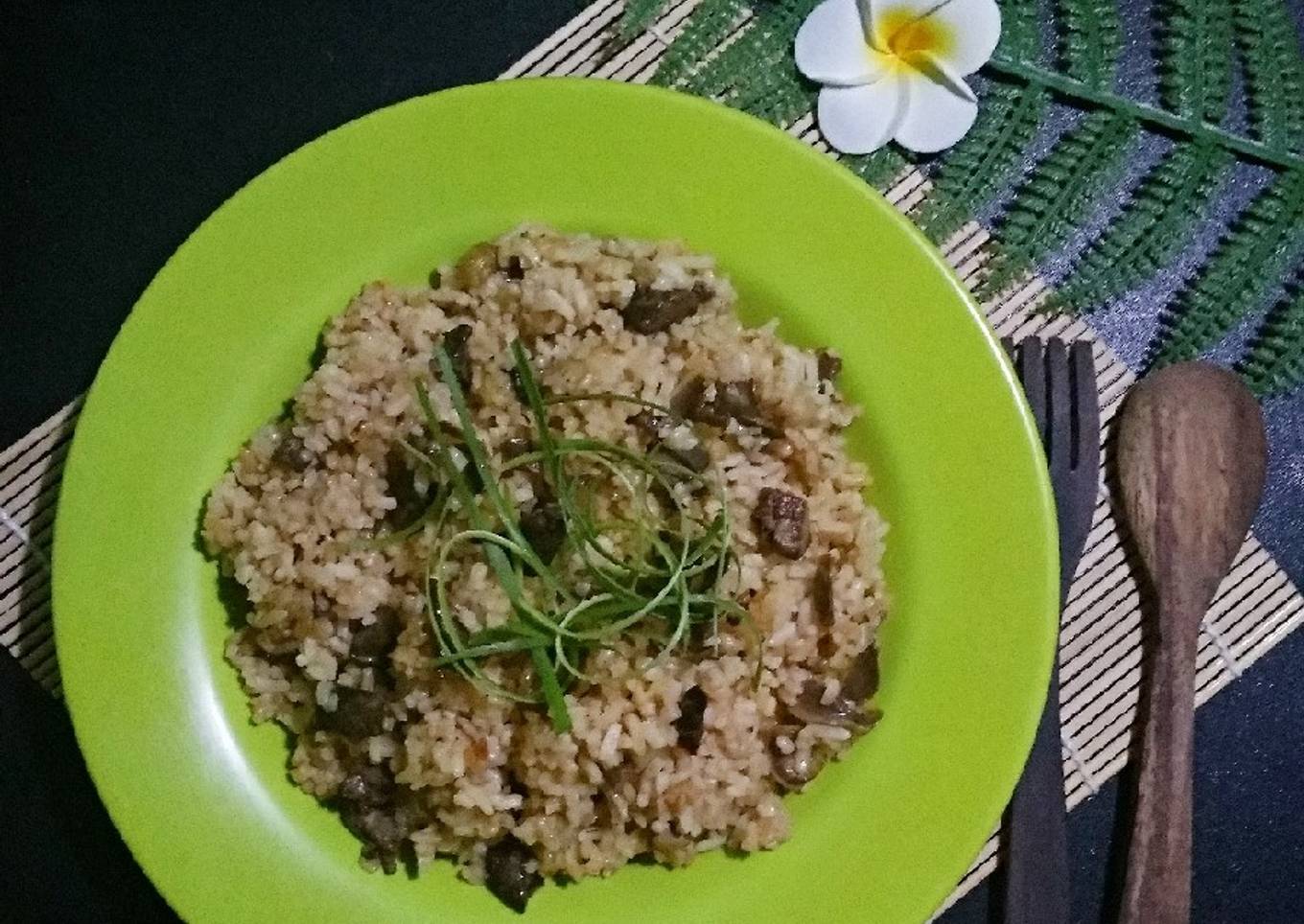 Nasi Goreng Hati Ampela Ayam