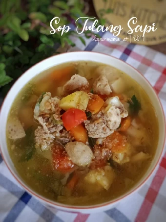 Cara Mudah Menyiapkan Resep Sop Tulang Sapi yang Lezat Sekali Anti Ribet, Lezat Sekali