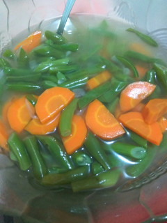 Foto resep Sayur bening wortel dan buncis