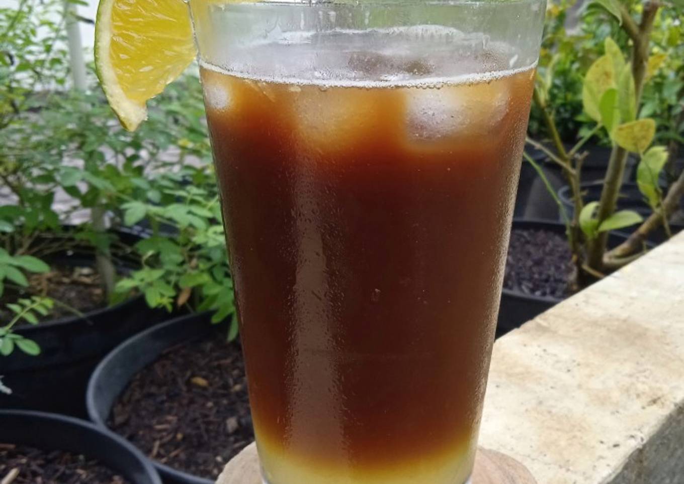Orange Coffee Mocktail