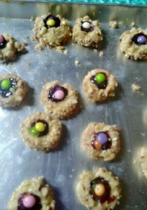 Foto resep Peanut bluberry rainbow