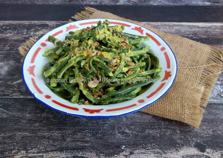 Plecing Kacang Panjang (Jukut Bejek)