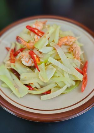 Foto resep Tumis jipang dengan udang