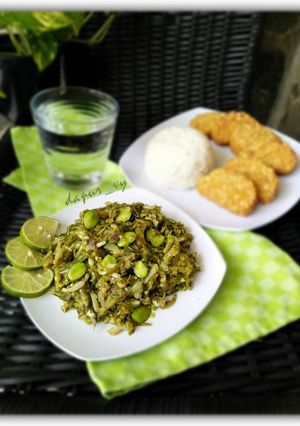 Foto resep Sambal Cabe hijau Teri Petai maknyus