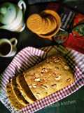 ওটস ওয়ালনাট টি কেক (oats walnut tea cake recipe in bengali)