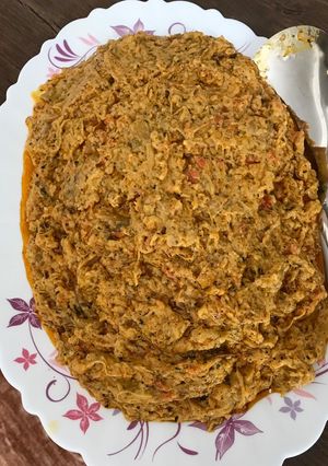 عکسی از دستور کشک بادمجان