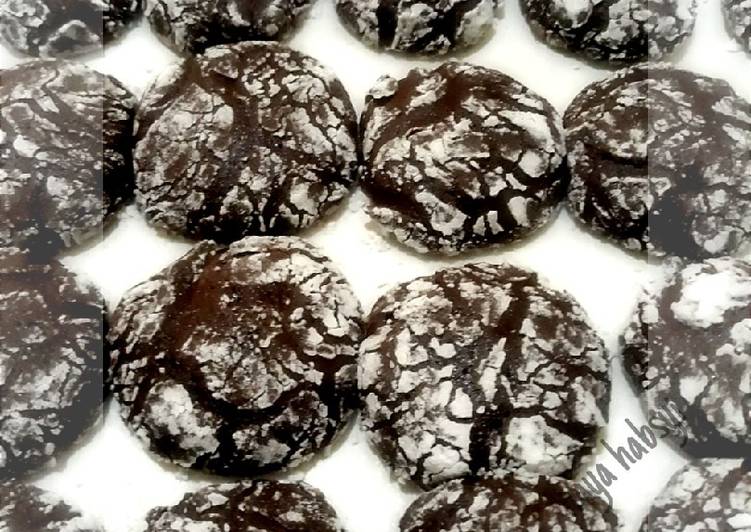 Cara Memasak Chocolate Crinkle Cookies Yang Enak