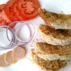 A picture of American grilled cheese sandwich #200th recipe.