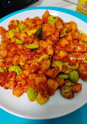 Foto resep Sambal kentang pete