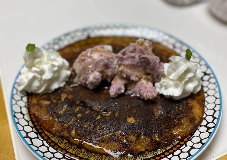 Recipe of Super Quick Homemade Coconut Cocoa Pancake (Snack Attack Edition)