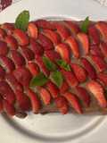 Millefoglie fragole e cioccolato