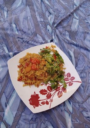 A picture of Stir fried rice.