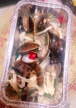 乾燒鮮蛤 的食譜成品照片
