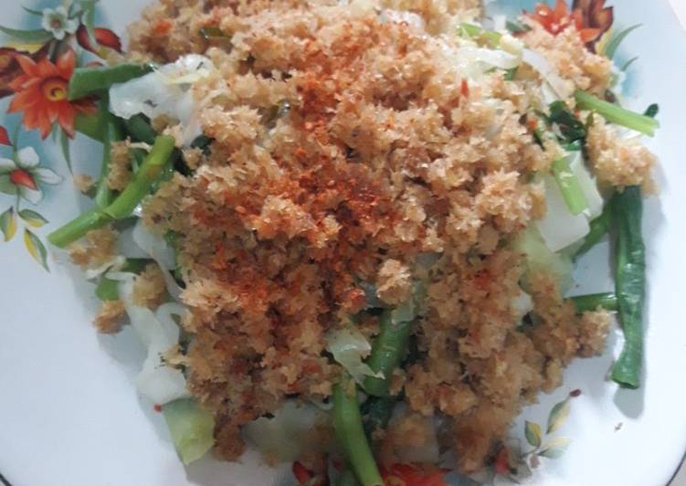 Urab sayur versi goreng