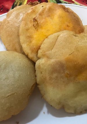 Una foto de Arepa e’huevo