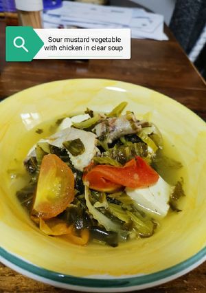 Foto resep Soup ayam bening sayur asin