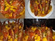 Gambar lobster saus asam manis