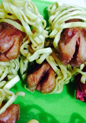 Foto resep Sosis lilit mie