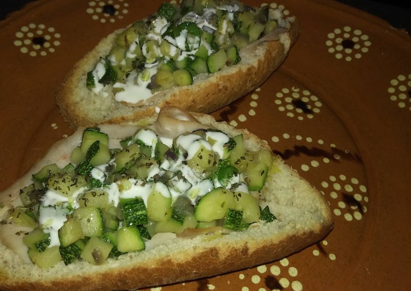 Molletes con calabaza 🍞🍞