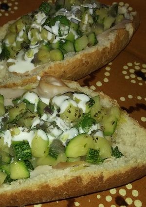 Una foto de Molletes con calabaza 🍞🍞
