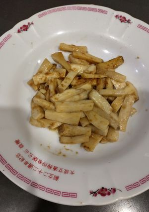 沙茶杏鮑菇（簡單料理） 的食譜成品照片