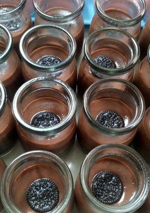 Foto resep Chocolate Oreo Silky Pudding