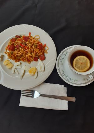 A picture of Veg noodles.