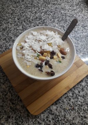 Una foto de Smoothie de banana básico vegano